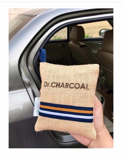 Customer photo review of Car Air Purifier - Removes Bad smell & Pollutants - Modish Khaki