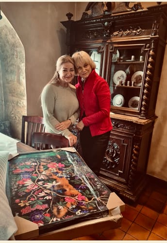 Customer photo review of Paveikslas "Secret Garden"