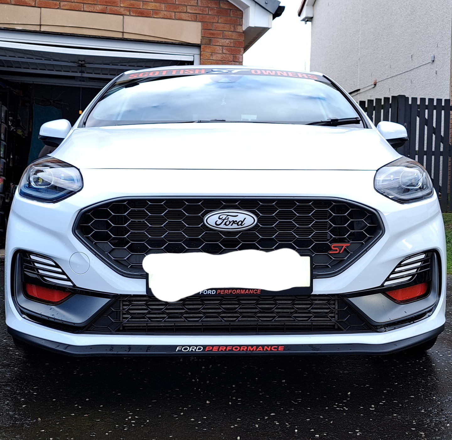 Customer photo review of Mk8.5 Fiesta ST / ST-Line 'Fog Light' Bumper Trim Insert Set