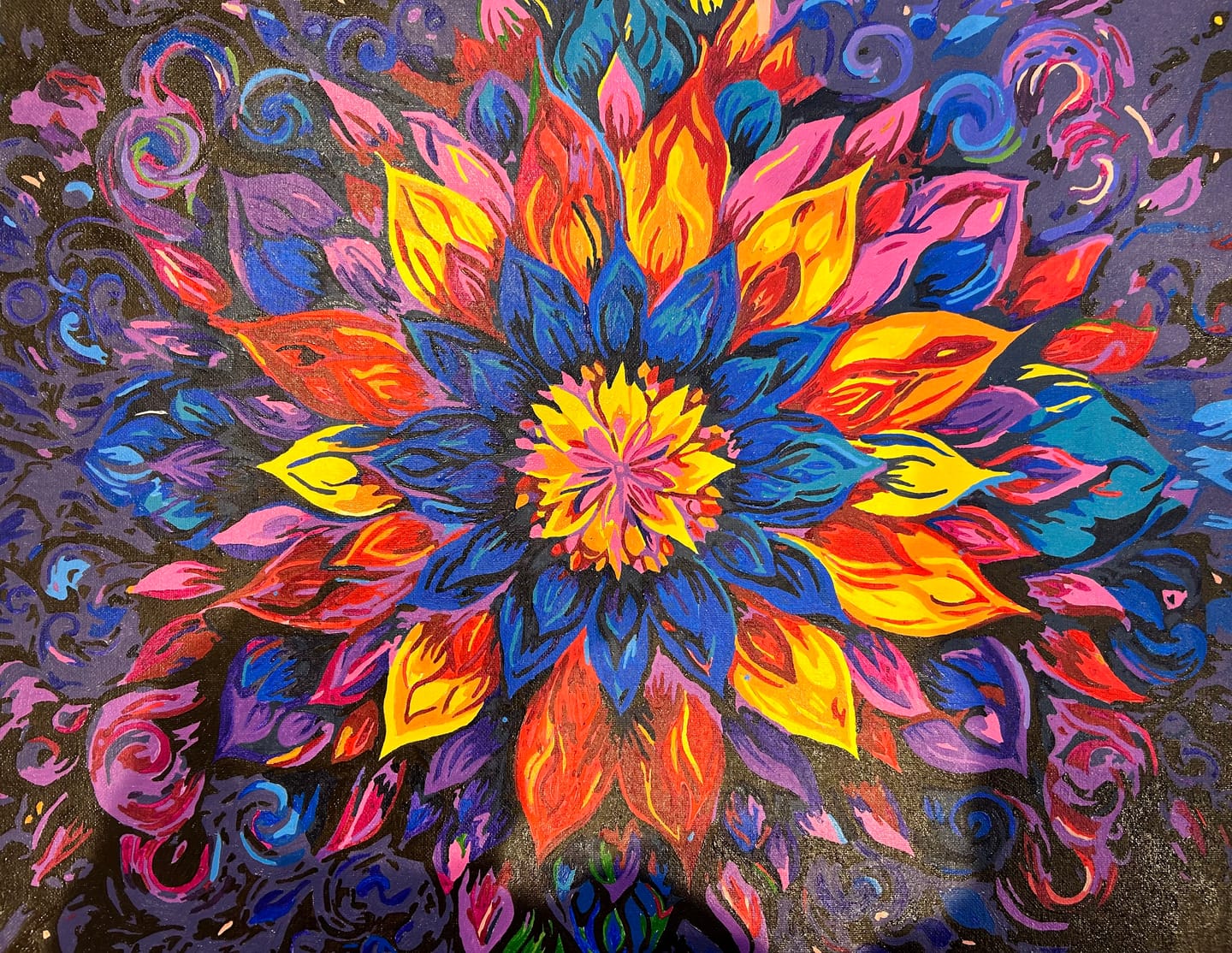 Customer photo review of Trippy Floral Ensembles