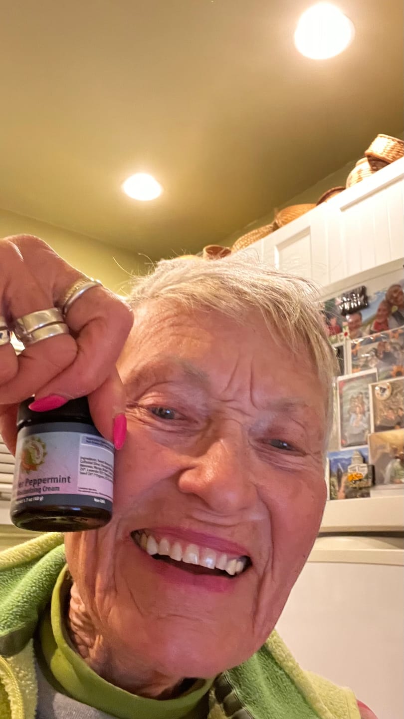 Customer photo review of Facial Moisturizing Cream