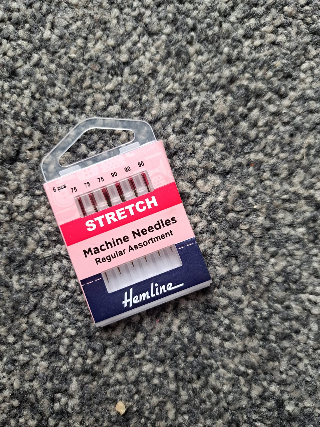 Customer photo review of Stretch Machine Needles Hemline