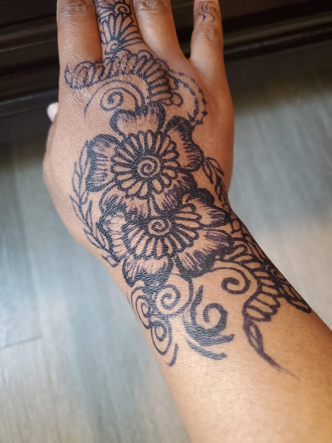 Customer photo review of Pure Jagua fruit juice ink extract - Unpasteurized