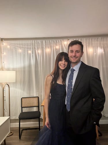 Customer photo review of toni gown