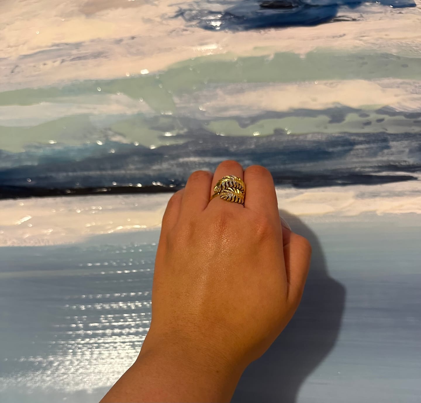 Customer photo review of Anillo Ajustable Natura