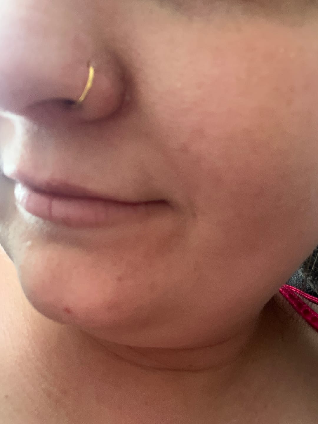 Customer photo review of Piercing au nez Anne