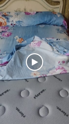 Customer video review of Natural Latex Mattress with Double Pocket Spring System