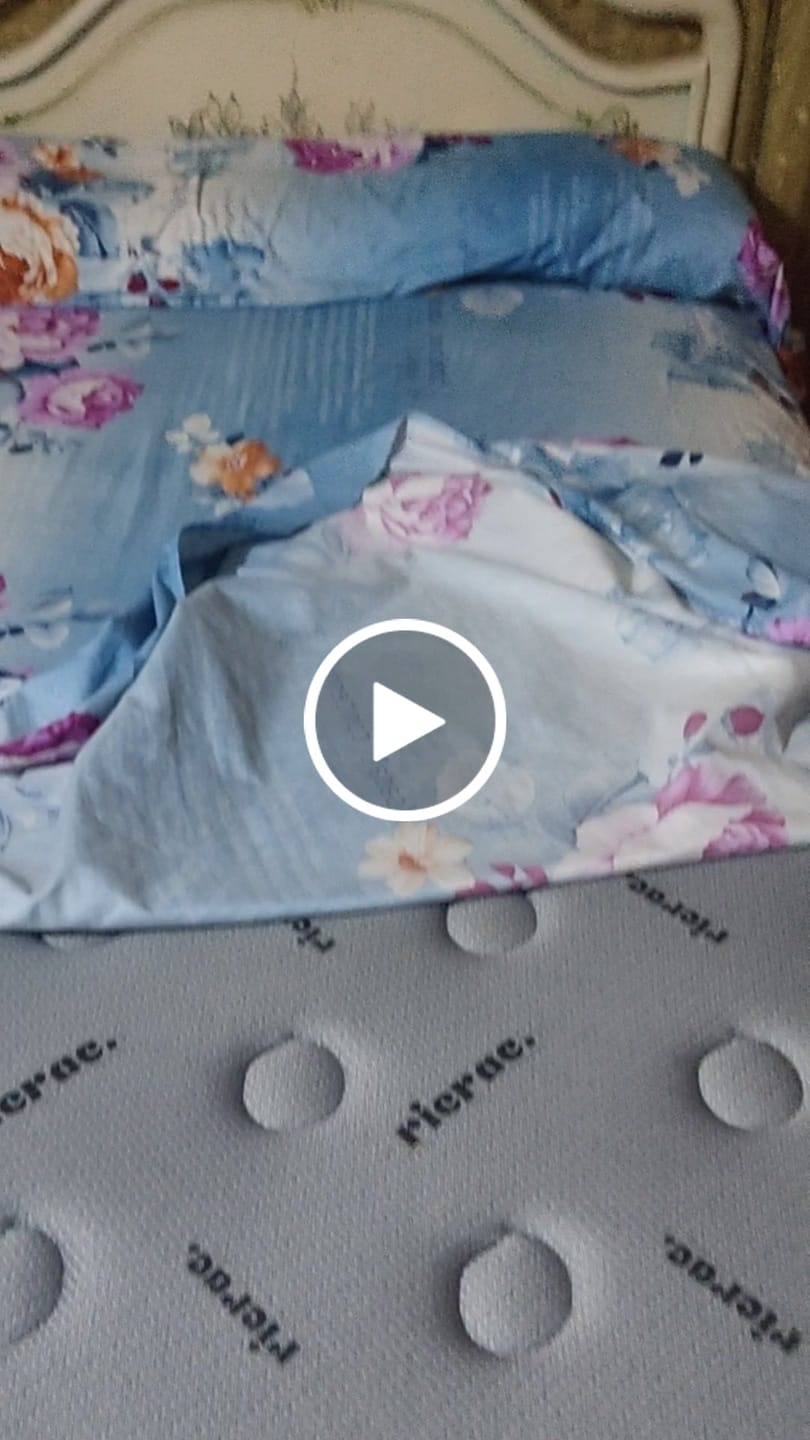 Customer video review of Natural Latex Mattress with Double Pocket Spring System