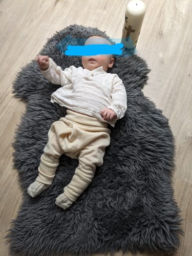 Customer photo review of Mitwachshose Merinowolle Baby