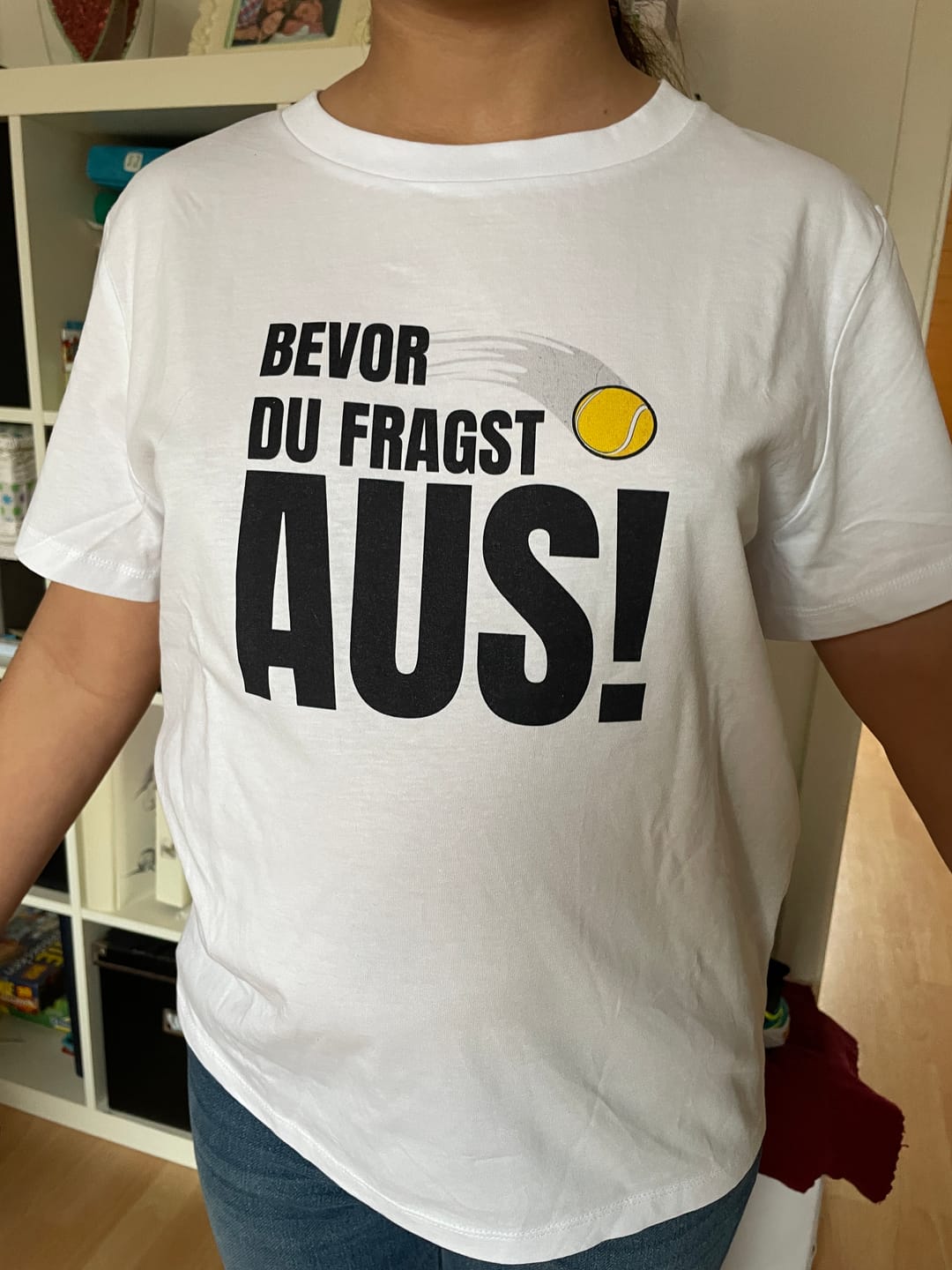 Customer photo review of Bevor du fragst | Premium Damen T-Shirt