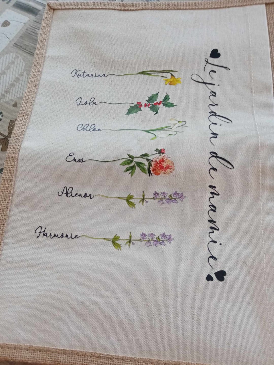 Customer photo review of Le jardin de mamie - Grands-parents-Sac