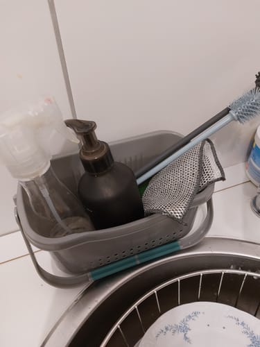 Customer photo review of Multifunktionales kratzfestes Drahtgeschirrtuch