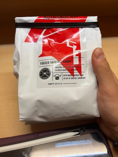 Customer photo review of Ağırsağlam Kahve 1kg.