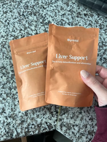 Customer photo review of Liver Support Tea