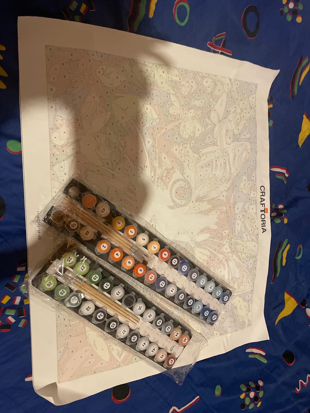 Customer photo review of Floral Whiskers Delight