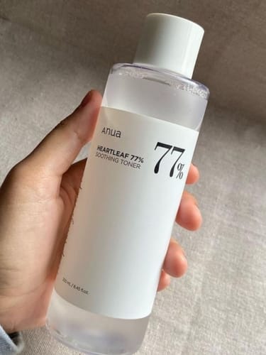 Customer photo review of Tónico Heartleaf 77% Soothing Toner