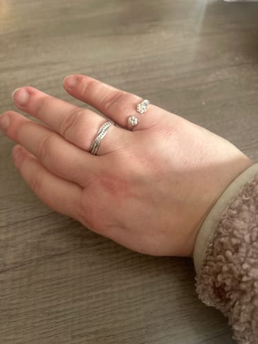 Customer photo review of The Paw Hug From Heaven Ring