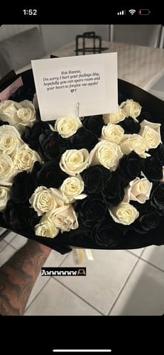 Customer photo review of Chess Rose Bouquet
