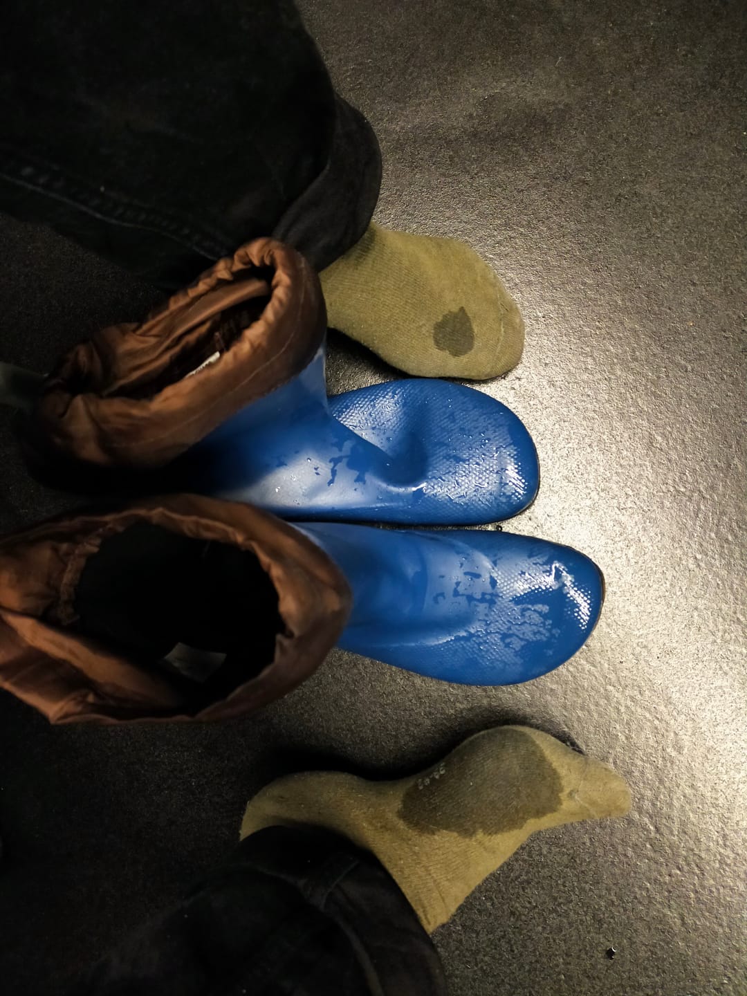 Customer photo review of Brisk Ⅰ - Barefoot Botas De Lluvia