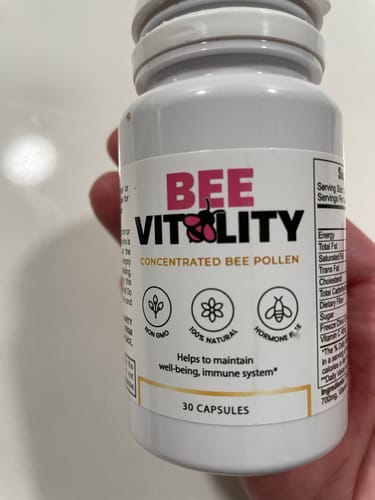 Customer photo review of Bee Vitality 🐝