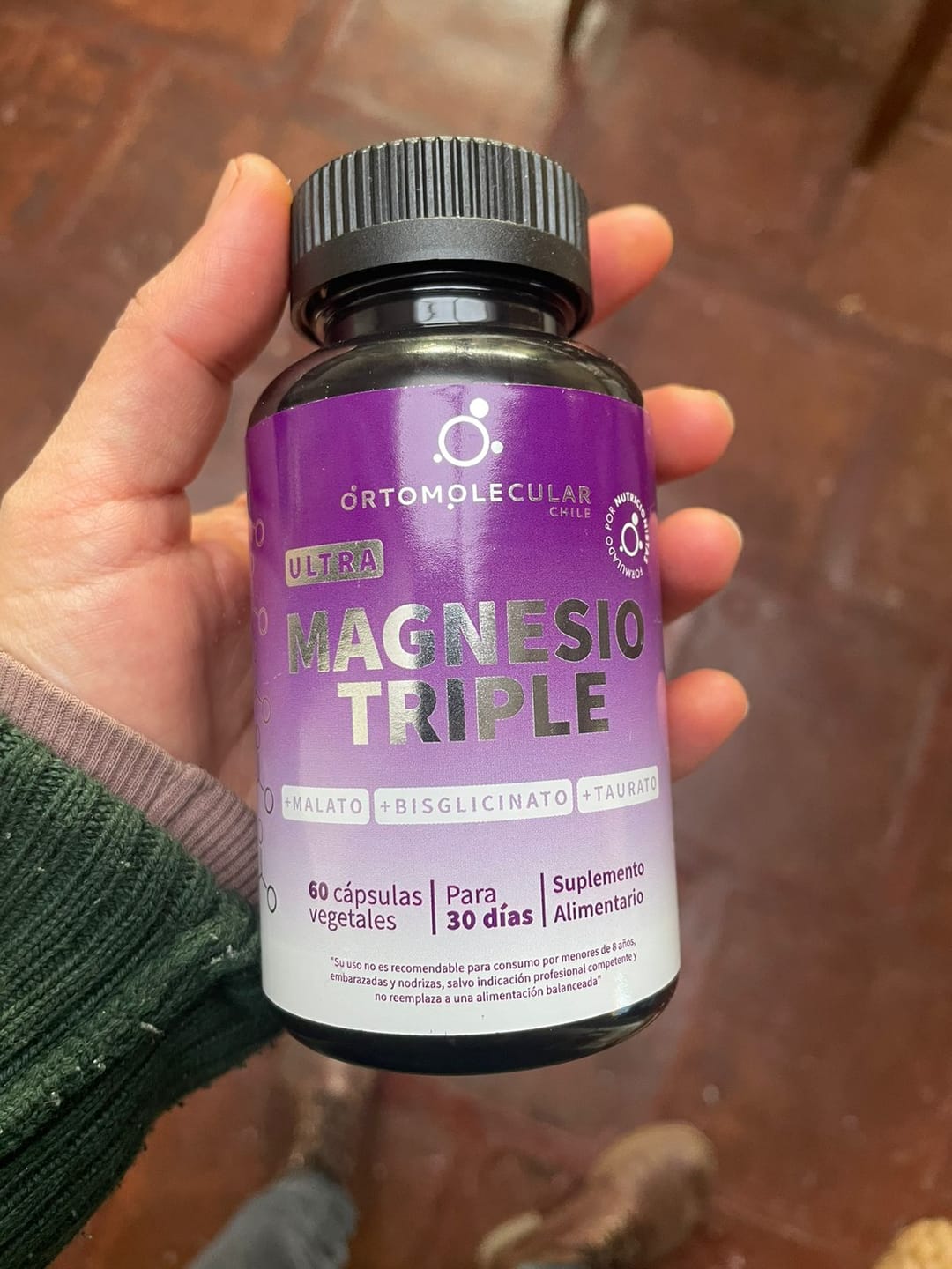 Customer photo review of Ultra Magnesio Triple-60 cáps