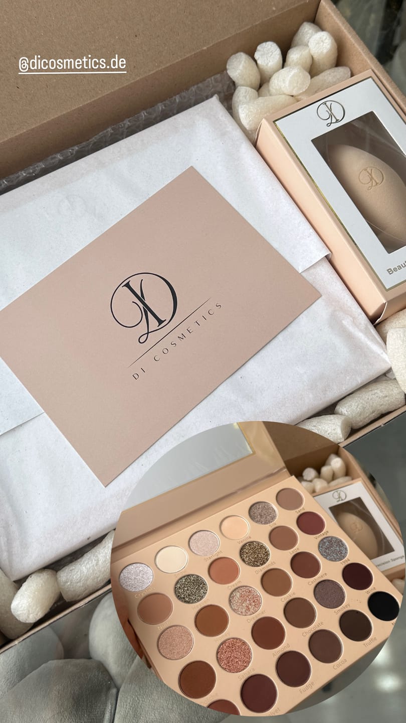Customer photo review of Lidschatten Palette "NUDE DREAM"