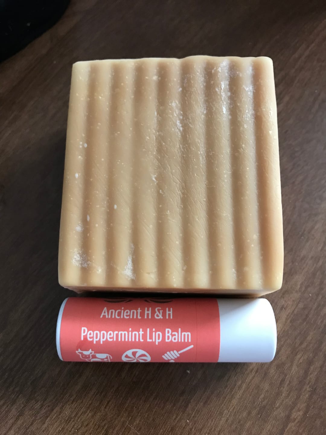 Customer photo review of Tallow Touch Soap