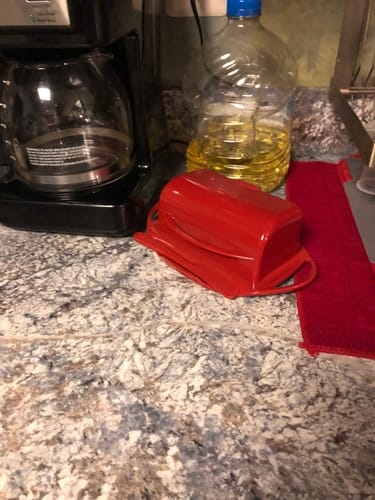 Customer photo review of Butterie, The Flip-Top Butter Dish
