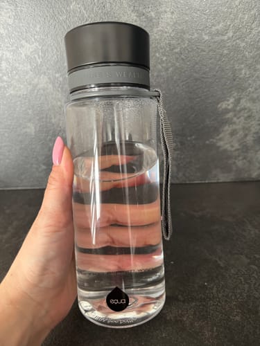 Customer photo review of Plastikinė gertuvė be BPA „Plain Black“