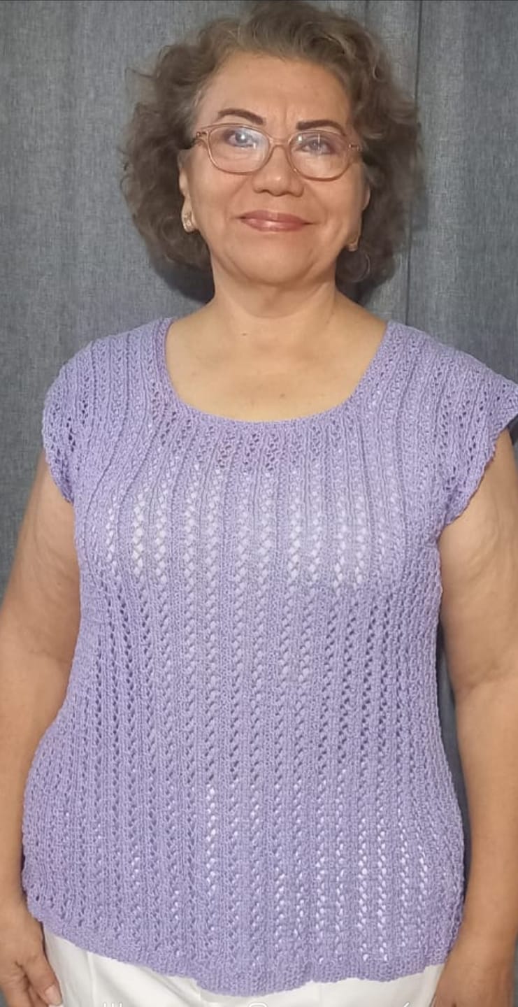 Customer photo review of Hilaza Eulali, marca Omega, MADEJA de 100g con 360m  ⭐