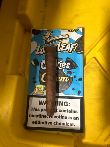 Customer photo review of LooseLeaf x Cookies 2-Pack Wraps (40 Count)