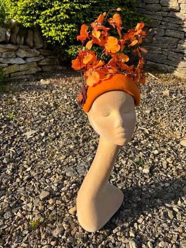 Customer photo review of 3 Dimensional Felt Halo Headband 9x33cm HA041