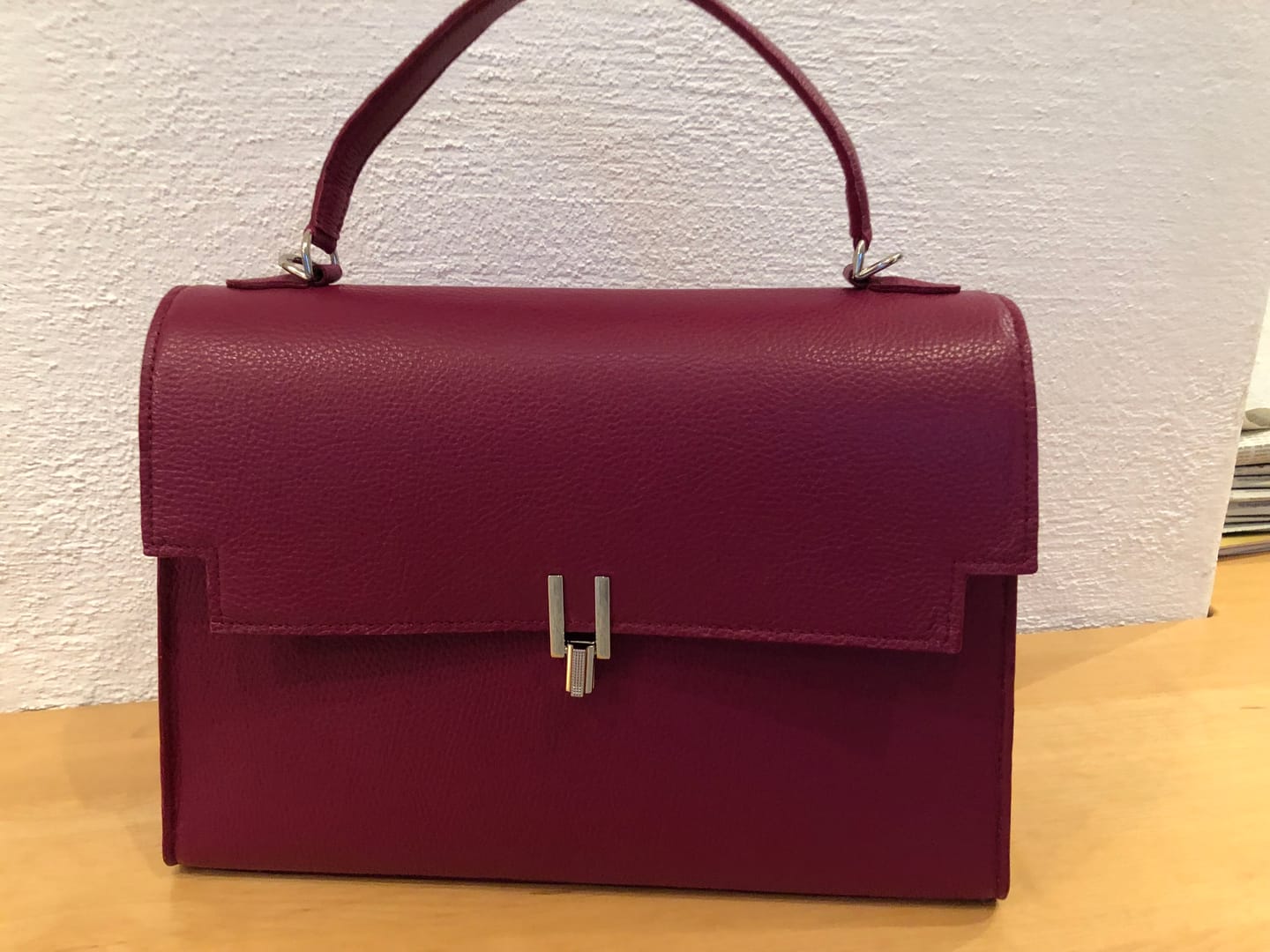 Customer photo review of DIY-Box: The Business Bag *Eckige Klappe*