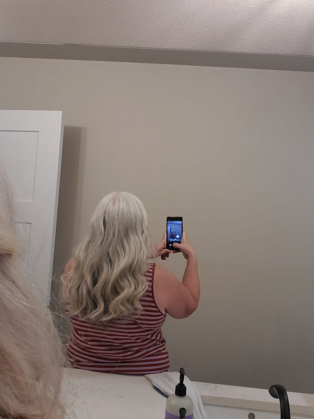 Customer photo review of The Original Heatless Curling Headband - Black