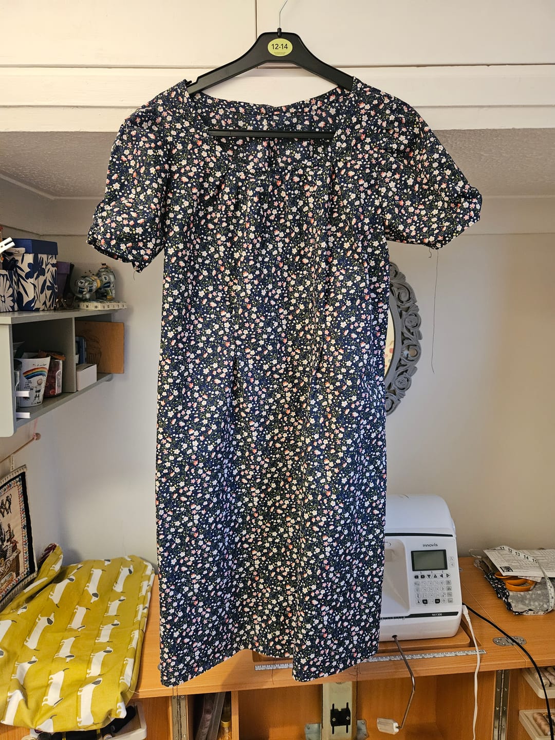 Customer photo review of Floral Field Polycotton Fabric
