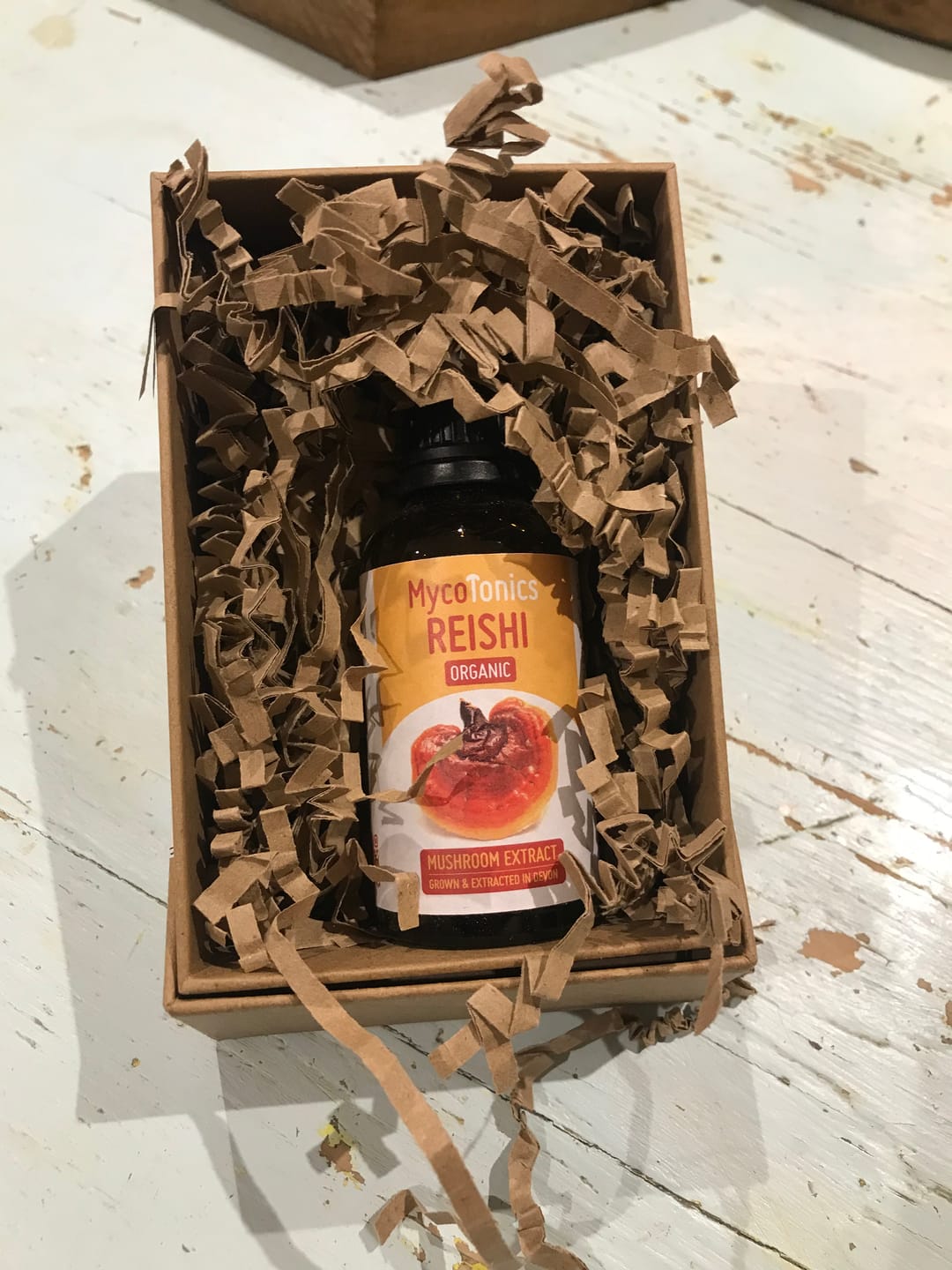 Customer photo review of Organic Reishi Mushroom Extract Supplement (50ml)