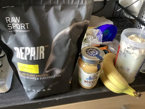 Customer photo review of Elite Repair Protein Powder