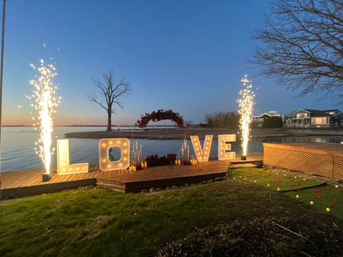 Customer photo review of MOKA SFX Cold Spark Powder For outdoor Indoor Wedding Sparklers Granule 200 G/Bag