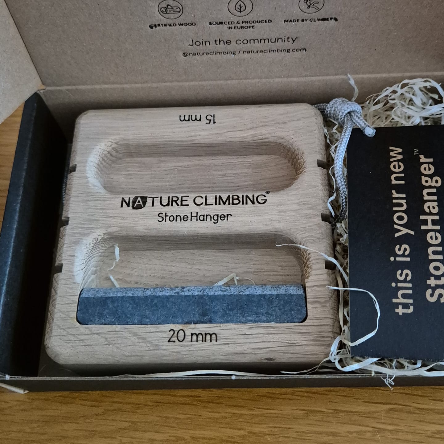 Customer photo review of Stone Hanger