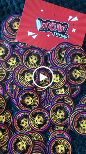 Customer video review of Sticker Vinile Classico