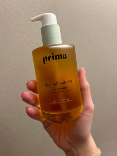 Customer photo review of Beyond Body Oil | Lightweight, Nutrient-Dense Oil for Skin and Body