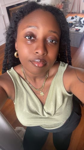 Customer photo review of New York Yankees 18k Gold Rope Chain Necklace