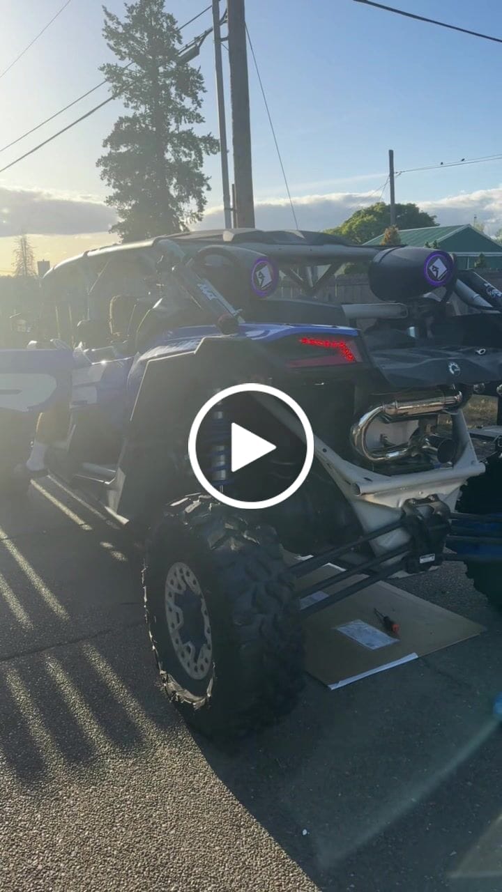 Customer video review of RPM SxS X3 Slip On Exhaust Sport Muffler Can Am Maverick X3 Turbo R & RR 2017-2024