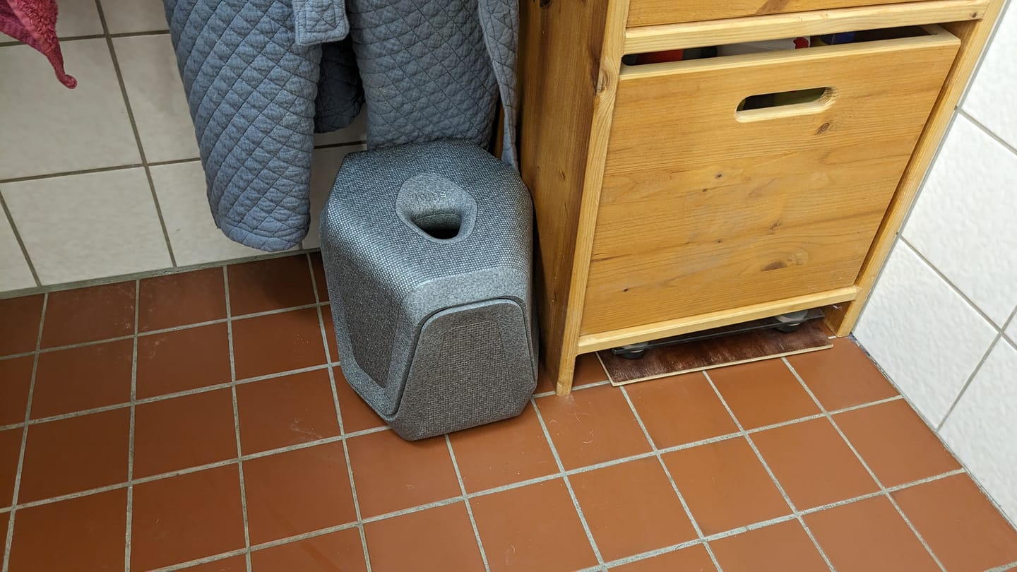 Customer photo review of stuul® Toilet Stool | The Poop Stool - Made in Germany (Classic Collection)