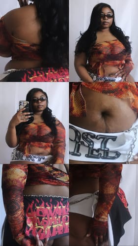 Customer photo review of EVIL FASHION GIRL MICRO MINI