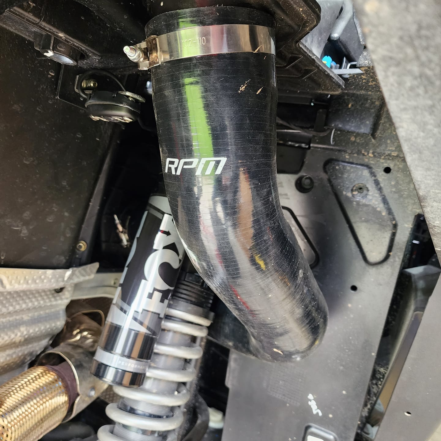 Customer photo review of RPM SxS RZR Pro XP & Turbo R "BIG FATTY" HD Silicone Intake Tube