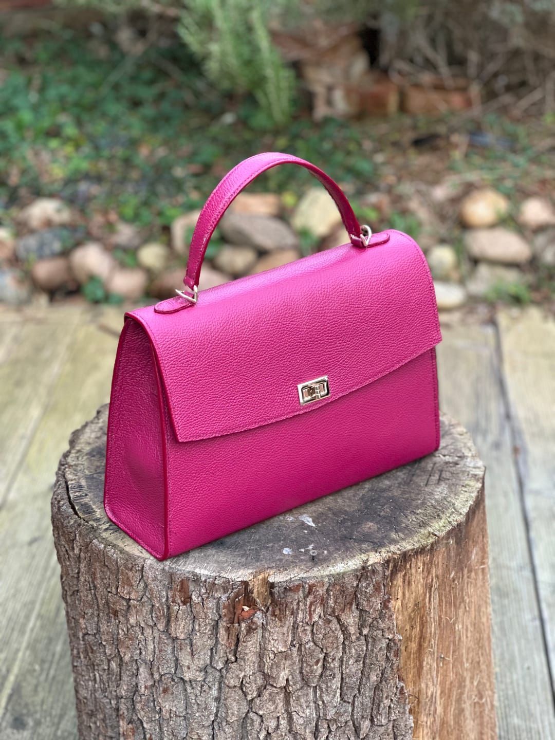 Customer photo review of DIY-Box: The Business Bag *Runde Klappe*
