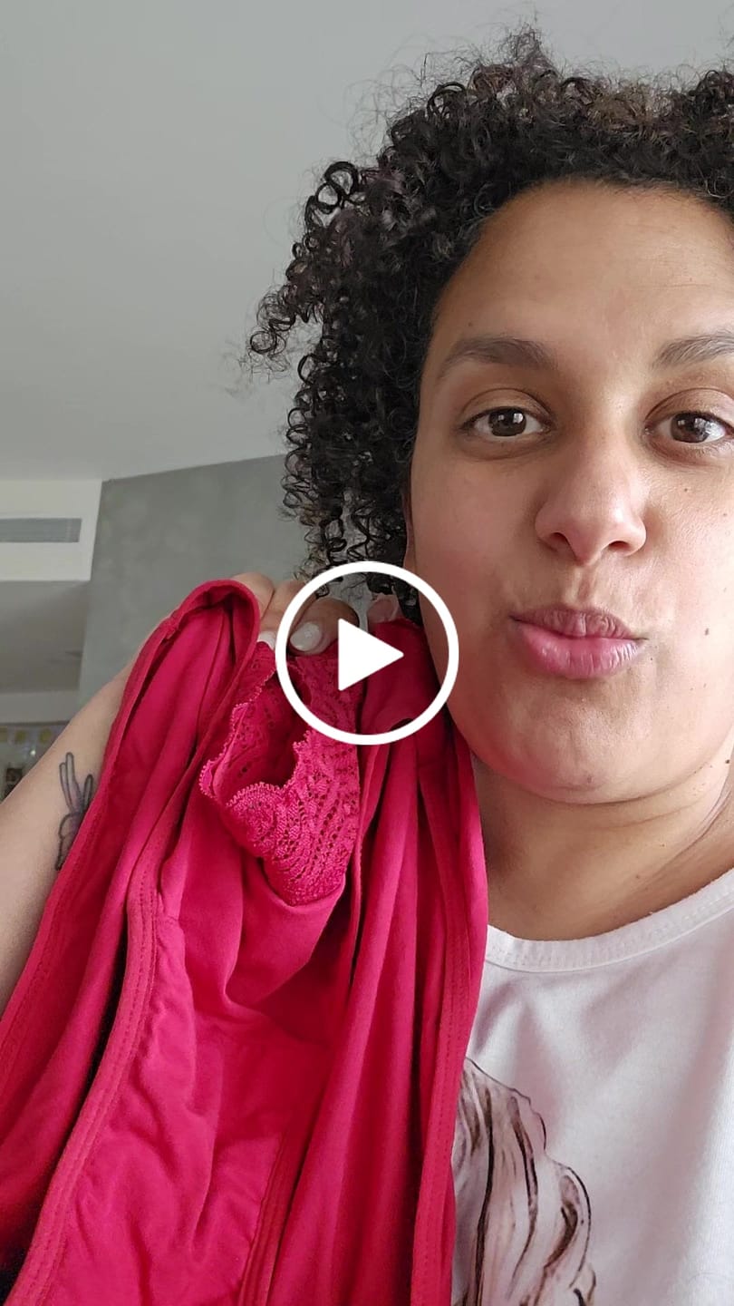 Customer video review of ביקיני סקסי - ספיגה בינונית