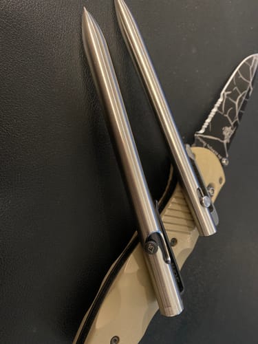 Customer photo review of Tactile Turn X W.O.E. Titanium Pen - COMING SOON