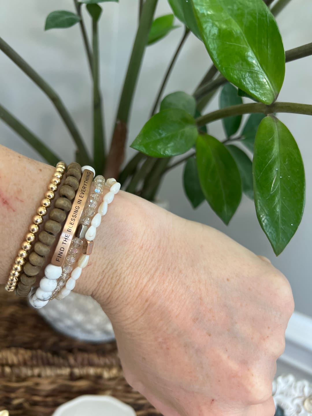 Customer photo review of BEACH PEARL - ACCENT BRACELET